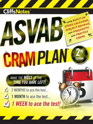 cover image of CliffsNotes ASVAB Cram Plan